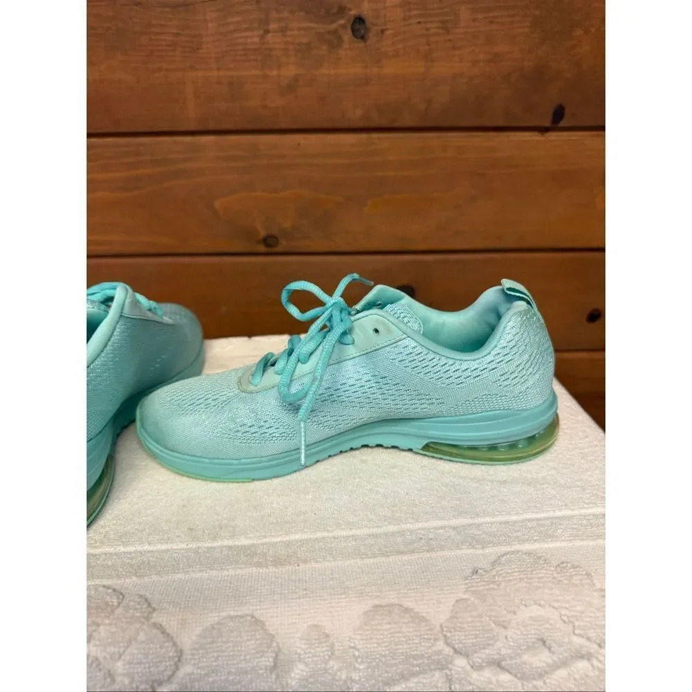 Skechers Womens Skech Air Infinity 12176 Green Running Shoes Sneakers Size 7